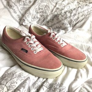 Blush pink suede Vans Women 8